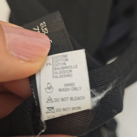 - La perla black mesh bodysuit size 2 (34 US) - Picture 10 of 13